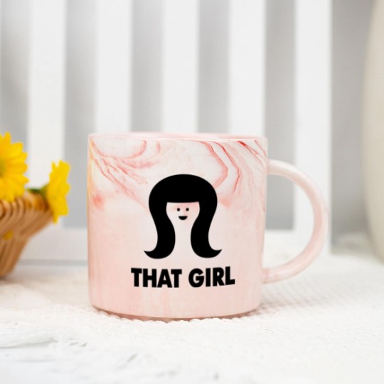 Discover THAT GIRL Marble Mugs
