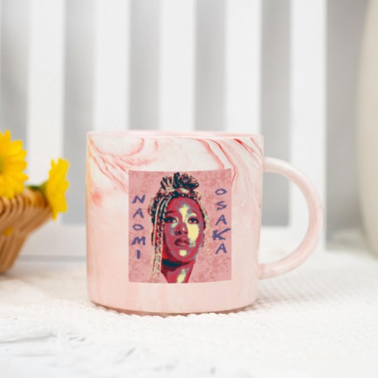 Discover Naomi Osaka (2) Marble Mugs