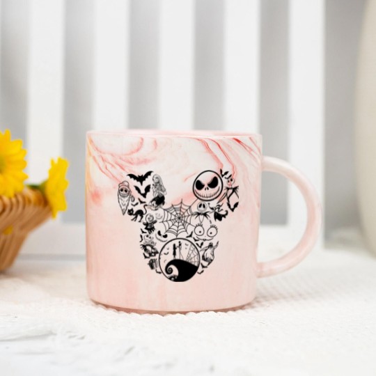 Discover Nightmare Before Christmas Marble Mugs