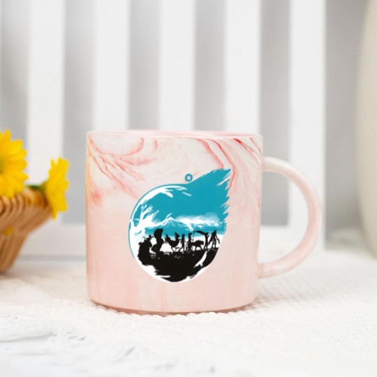Discover FELLOWSHIP OF THE FANTASY Marble Mugs