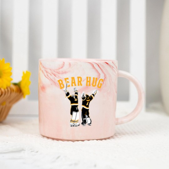 Discover Goalie Bear Hug Marble Mugs
