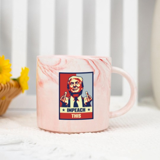 Discover Donald Trump Impeach This Marble Mugs