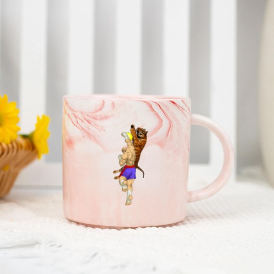 Discover Tiger Uppercut Marble Mugs