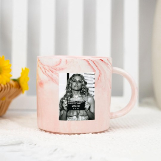 Discover Sheri moon zombie baby firefly the devils rejects art print mugshot design Marble Mugs