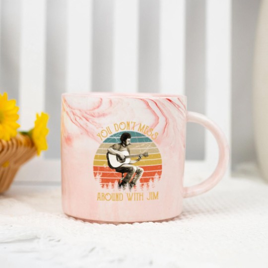 Discover Vintage Jim Croce You Don't Mess Around With Jim | Essential Marble Mugs