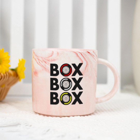 Discover Box Box Box Marble Mugs