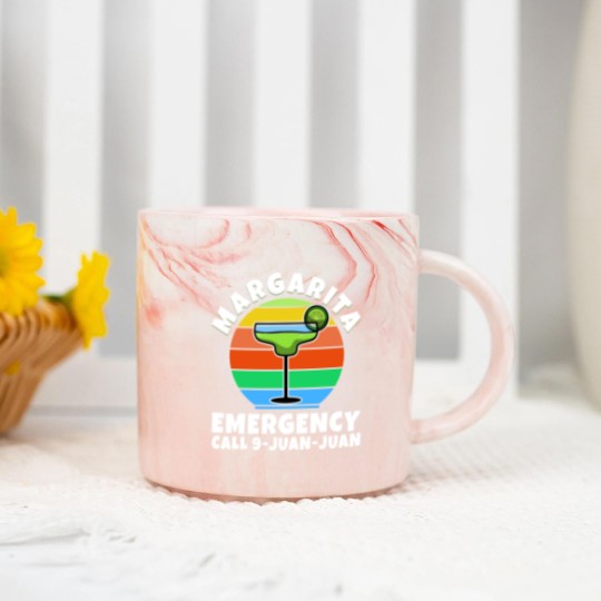 Discover Margarita Emergency Marble Mugs