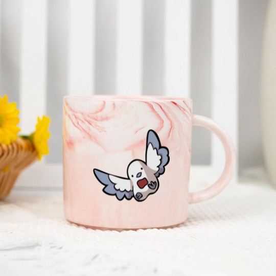 Discover Small Bird Punishing Bird (LCLoR) Marble Mugs