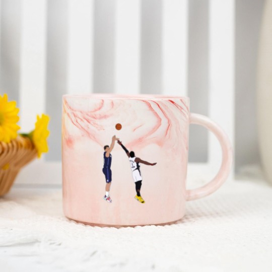 Discover Luka Doncic Game Winner Over the Marble Mugs