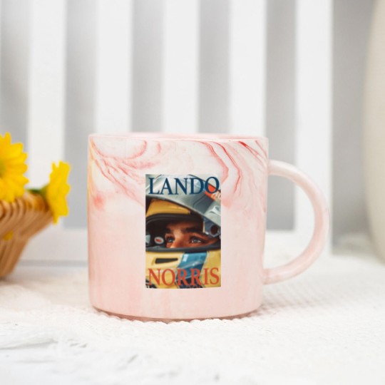 Discover Lando Norris Marble Mugs, Racing Team Marble Mugs, Driver Marble Mugs, Fan Gift