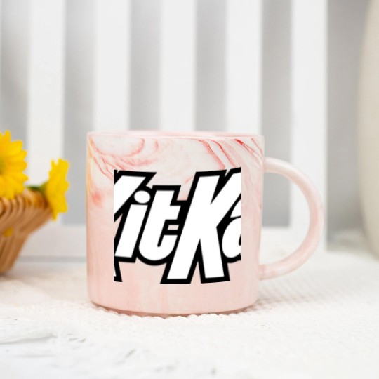 Discover Kit Kat Chocolate Candy Food Cool Worn Funny Marble Mugs