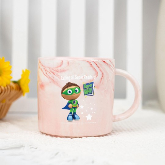 Discover Calling all Super Readers! Super Why Marble Mugs