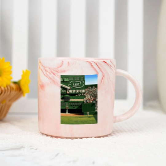 Discover Baseball Art - Colorized ‘The Catch’ by Willie Mays Marble Mugs