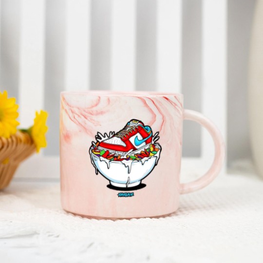 Discover Fruity Pebbles Dunk Sneaker Match Red Fruity Pebbles Bowl3 Marble Mugs