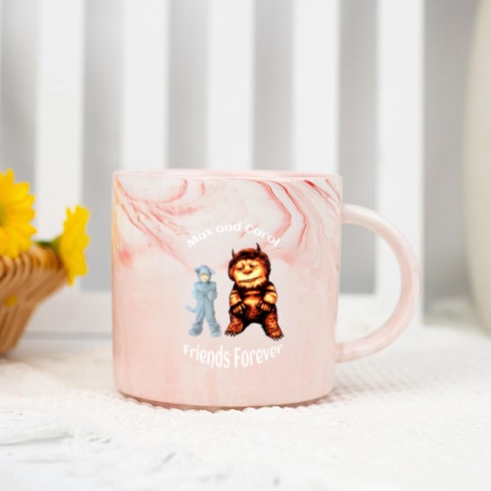 Discover Where the Wild Things Are - Max and Carol - Where The Wild Things Are - Marble Mugs