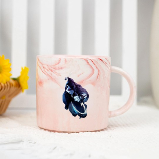 Discover Death-Big Bad Wolf From Puss In Boots-Puss In Boots The Last Wish Active Marble Mugs
