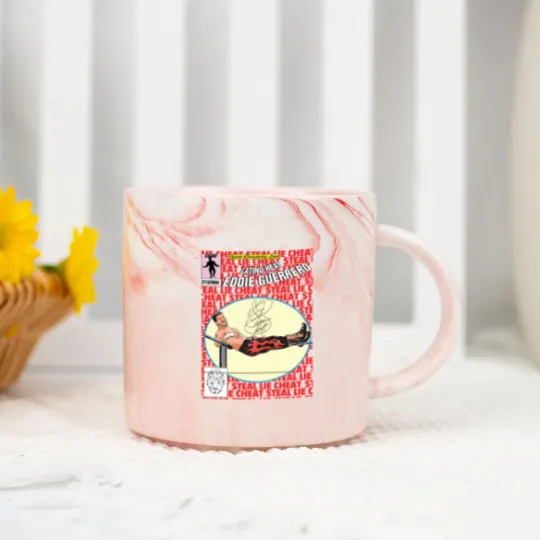 Discover Rare Eddie Guerrero Marble Mugs Cotton Unisex S-5XL Marble Mugs