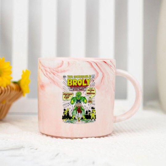 Discover The incredible Broly Marble Mugs