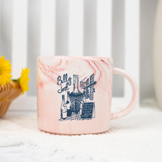 Discover Vintage Billy Joel Concert Crewneck Unisex Marble Mugs