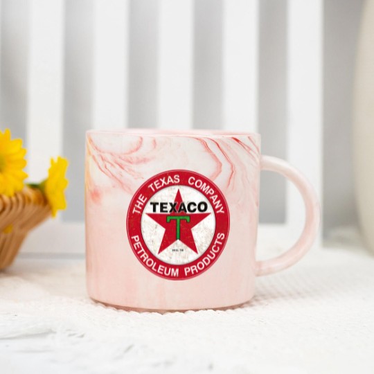 Discover TEXACO TEXAS PETROLEUM COMPANY Marble Mugs