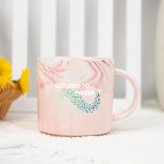 Discover Get Used To Different Chosen Fish Against The Current Marble Mugs
