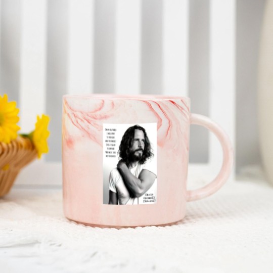Discover Chris Cornell , Chris Cornell Marble Mugs
