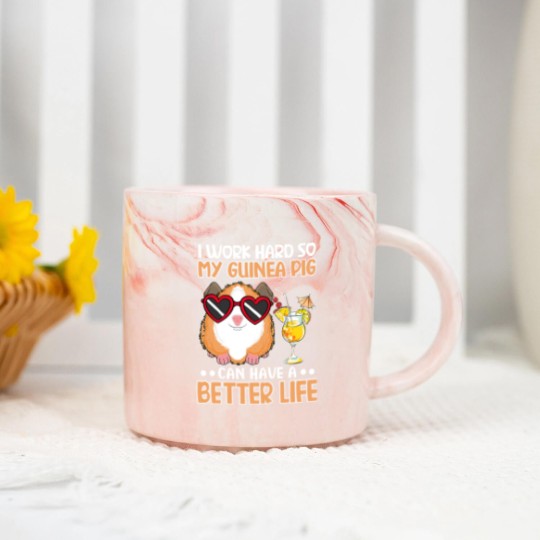 Discover GP Guinea Pig Funny Guinea Pig Guinea Pig Marble Mugs