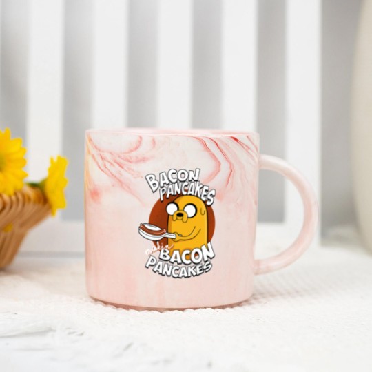 Discover Makin_ Bacon Pancakes Marble Mugs