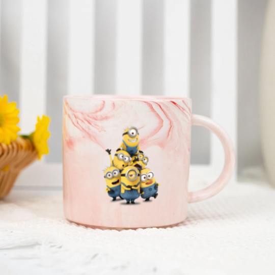 Discover Minions Despicable Me Minions Adult Marble Mugs Yellow NEW