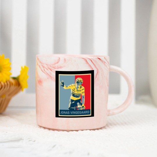 Discover jonas vingegaard Marble Mugs
