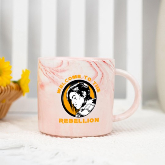 Discover Gina Carano - Welcome to the Rebellion Marble Mugs