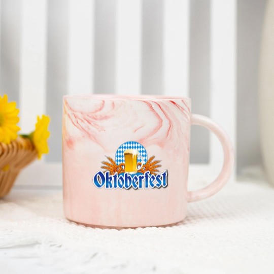 Discover Oktoberfest Inspired Design for German Oktoberfest Marble Mugs