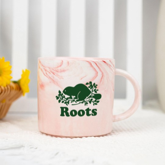 Discover Roots Canada Marble Mugs