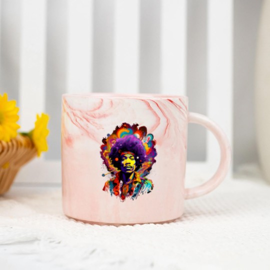 Discover jimmy hendrix Marble Mugs