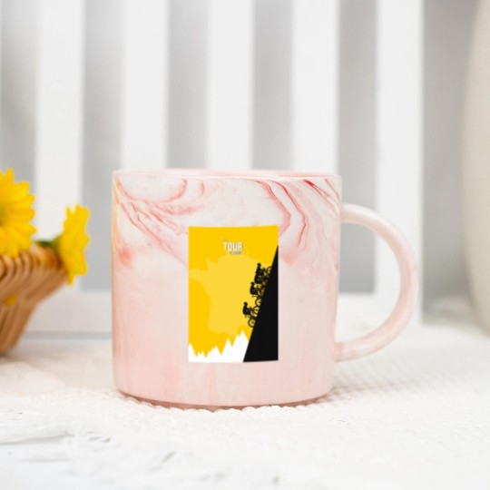 Discover Le Tour De France Marble Mugs