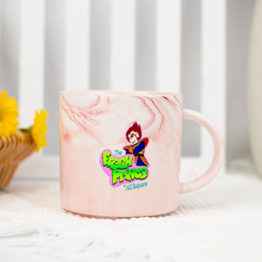 Discover Fresh Saiyan  dragon  fresh  of bel air  Saiyan  vegeta  dbz  dbs  ball Marble Mugs