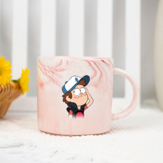 Discover Dipper Pines - Gravity Falls Marble Mugs