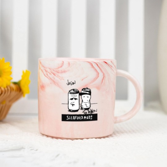 Discover Sleaford Mods Sleaford Mods Marble Mugs