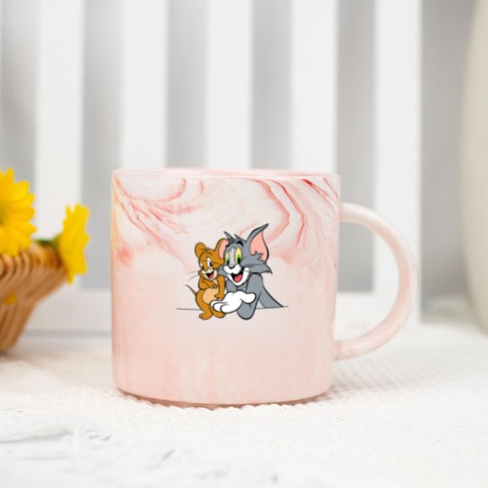 Discover Tom and Jerry Marble Mugs