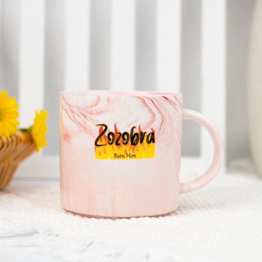 Discover Zozobra Burn Him Marble Mugs