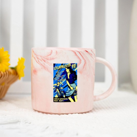 Discover Lollapalooza 1993 Marble Mugs