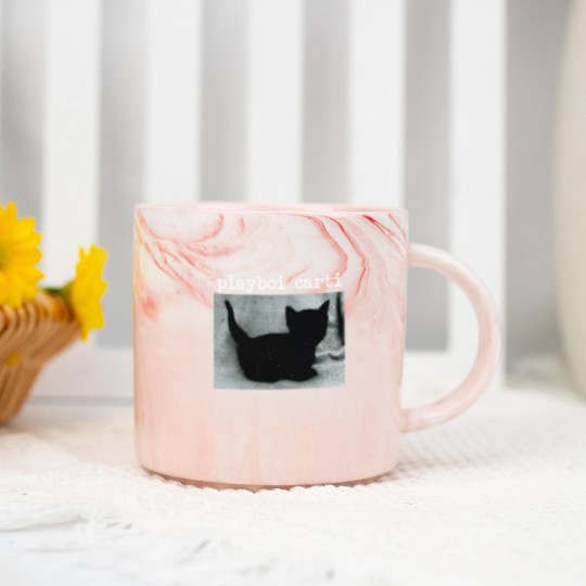 Discover Playboi Carti Cat Marble Mugs Merch Meme Marble Mugs Tour Marble Mugs