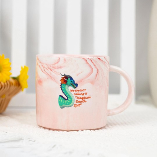 Discover Glory Fantasy Rainwing Not Calling Magical Death Spit Wings Of Dragon Fires Design Gift For Marble Mugs