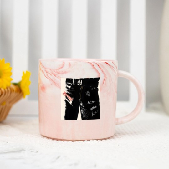 Discover Sticky Fingers album vintage Marble Mugs