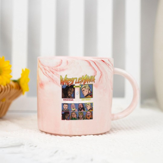 Discover Roman vs Cody Marble Mugs