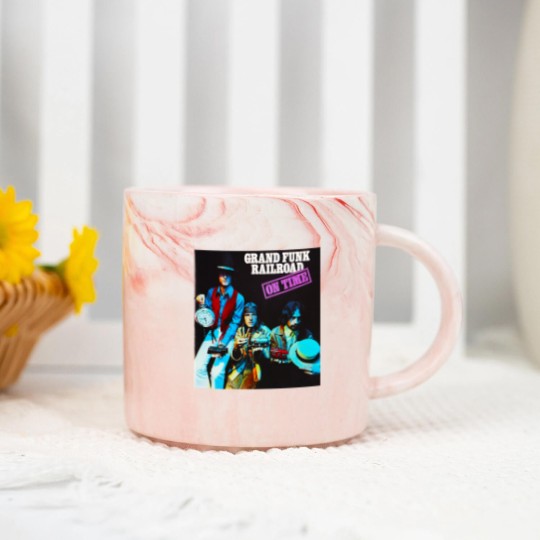 Discover Grand Funk Railroad - À l'heure. Marble Mugs