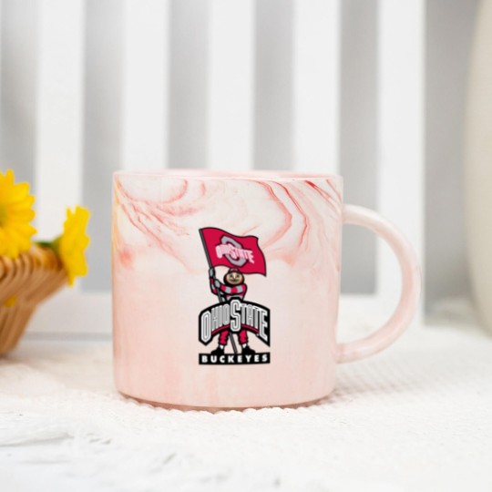 Discover Buckeyes Mascot Marble Mugs