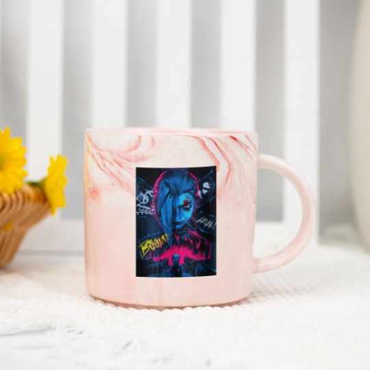 Discover Jinx Arcane Marble Mugs - Arcane Jinx League of Legends Marble Mugs