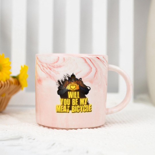 Discover Borderland. Krieg psycho birthday party gifts Marble Mugs