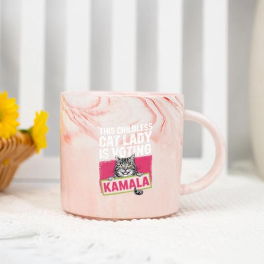 Discover Childless-Cat-Lady - Childless Cat Lady - Marble Mugs